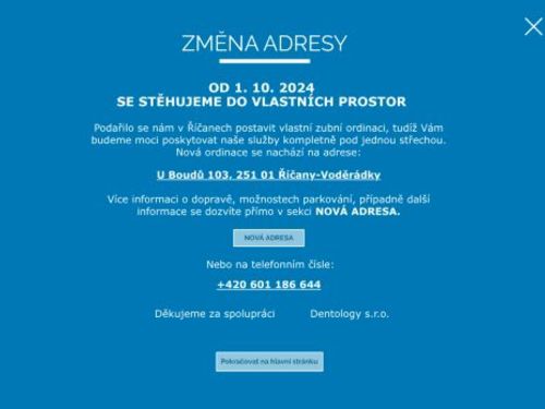 Zubní ordinace Dentology - MDDr. Jan Brindza, MDDr. Barbora Brindzová, MDDr. Karolina Šonková, MDDr. Anna Jeremenková