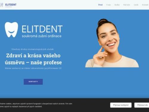 Zubní ordinace ELITDENT - zubní lékařka Marina Pavlova, MUDr. Nikol Hagen, MDDr. Anna Krivousova Dis., MDDr. Vsevolod Pavlov Dis.