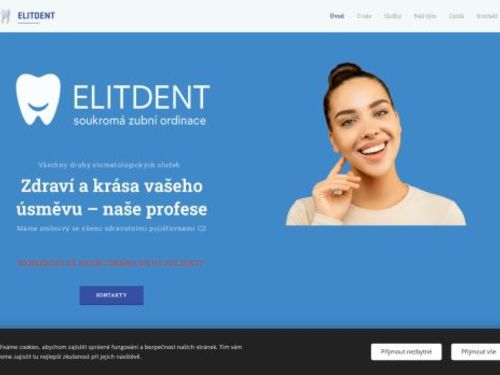 Zubní ordinace ELITDENT - zubní lékařka Marina Pavlova, MUDr. Nikol Hagen, MDDr. Anna Krivousova Dis., MDDr. Vsevolod Pavlov Dis.