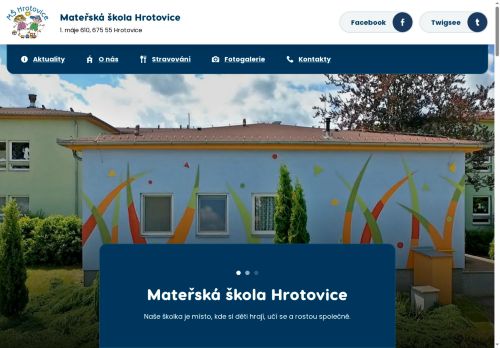 Zobrazit webové stránky MŠ Hrotovice