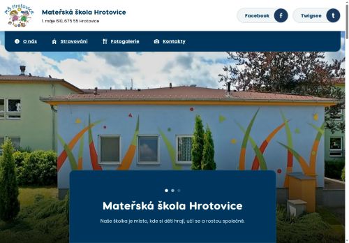 Zobrazit webové stránky MŠ Hrotovice