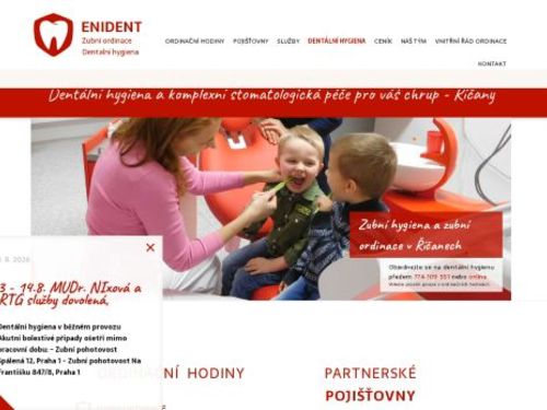 Zubní ordinace ENIDENT - MUDr. Eva Nixová