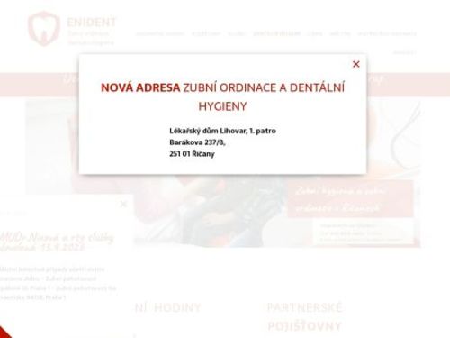 Zubní ordinace ENIDENT - MUDr. Eva Nixová