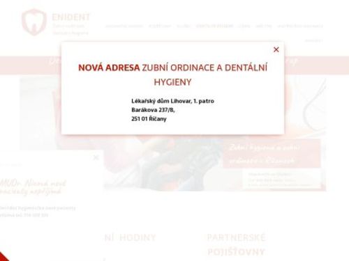 Zubní ordinace ENIDENT - MUDr. Eva Nixová