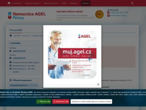 Chirurgická ambulance - Nemocnice Říčany