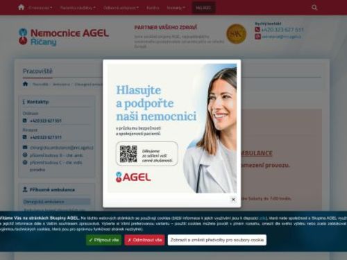 Chirurgická ambulance - Nemocnice Říčany