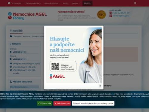 Chirurgická ambulance - Nemocnice Říčany