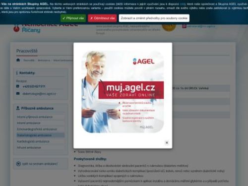 Diabetologická ambulance - Nemocnice Říčany