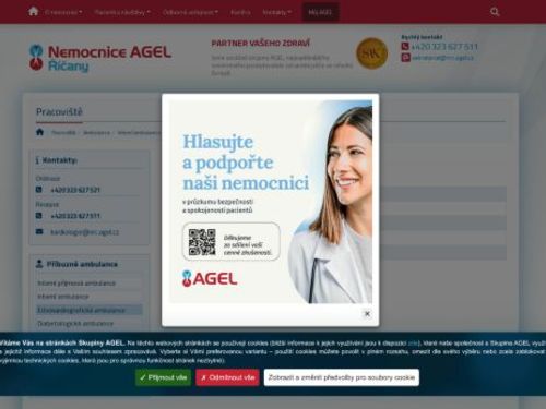 Echokardiografická ambulance - Nemocnice Říčany