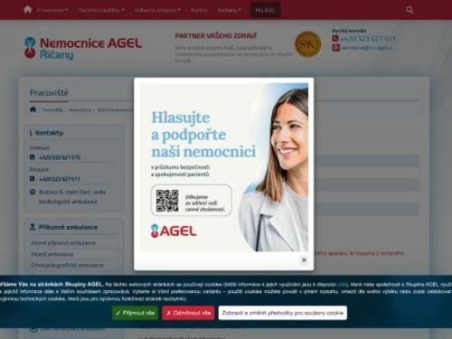 Infuzní ambulance - Nemocnice Říčany