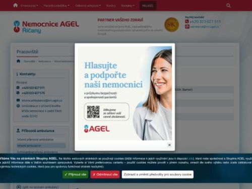Interní ambulance - Nemocnice Říčany