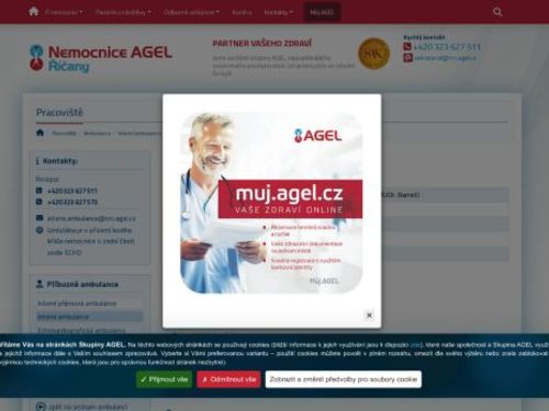 Interní ambulance - Nemocnice Říčany