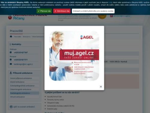 Kardiologická ambulance - Nemocnice Říčany