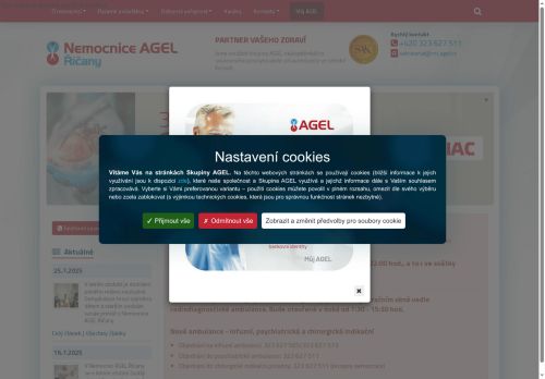 Zobrazit webové stránky Nemocnice Říčany