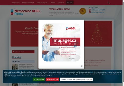 Zobrazit webové stránky Nemocnice Říčany