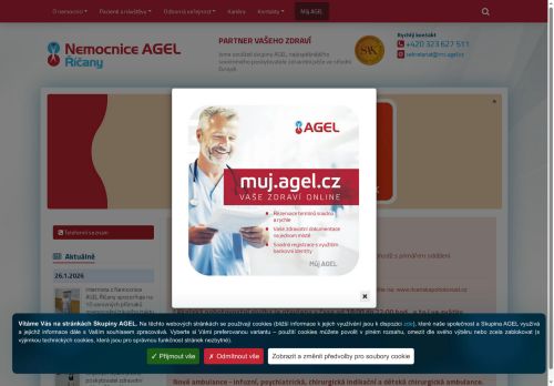 Zobrazit webové stránky Nemocnice Říčany