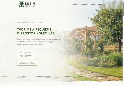 Bušim - péče o zeleň, s.r.o. nabízí práci na pozici ZEDNÍK / ZAHRADNÍK v obci Lysá nad Labem