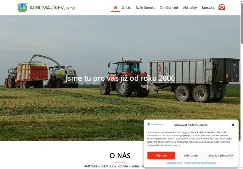 AGROMA - JÍKEV, s.r.o. nabízí práci na pozici SAMOSTATNÁ  ÚČETNÍ v obci Jíkev