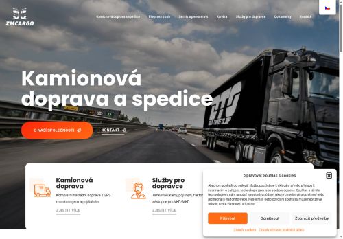 ZMCargo s.r.o. nabízí práci na pozici řidič nákladního automobilu (m/ž) v obci Javorník