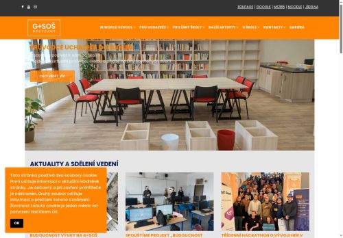 Zobrazit webové stránky Gymnázium a SOŠ Rokycany