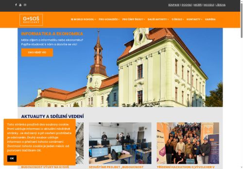 Zobrazit webové stránky Gymnázium a SOŠ Rokycany