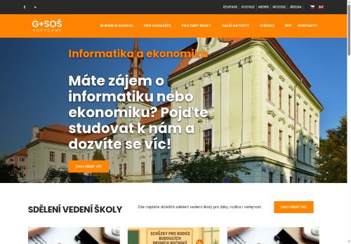 Zobrazit webové stránky Gymnázium a SOŠ Rokycany