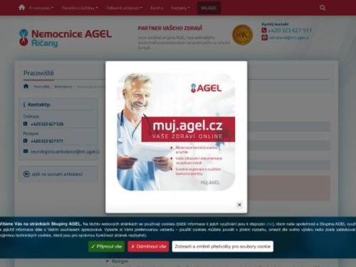 Neurologická ambulance - Nemocnice Říčany