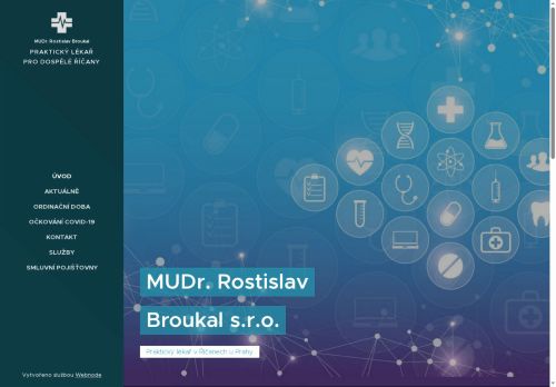 Zobrazit webové stránky Praktický lékař pro dospělé - MUDr. Rostislav Broukal