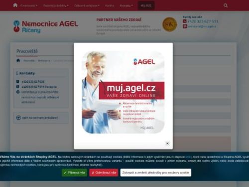 Lékařská pohotovostní služba - Nemocnice Říčany