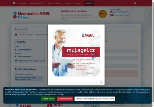 Zobrazit webové stránky Sono kyčlí - prevence u dětí - MUDr. Robert Pituch - Nemocnice Říčany