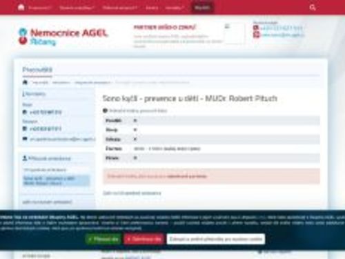 Sono kyčlí - prevence u dětí - MUDr. Robert Pituch - Nemocnice Říčany