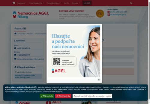 Zobrazit webové stránky Sono kyčlí - prevence u dětí - MUDr. Robert Pituch - Nemocnice Říčany