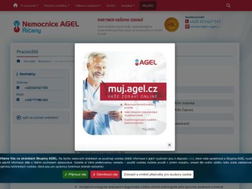 Urologická ambulance - Nemocnice Říčany