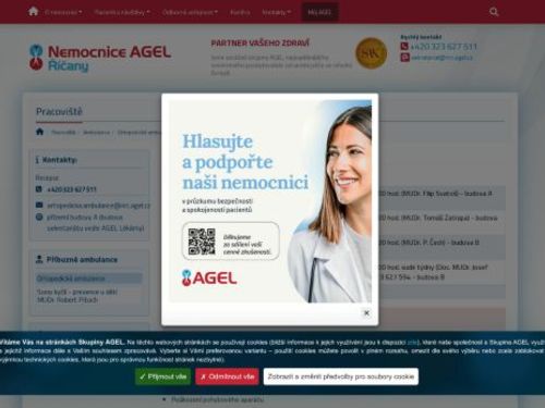 Ortopedická ambulance - Nemocnice Říčany