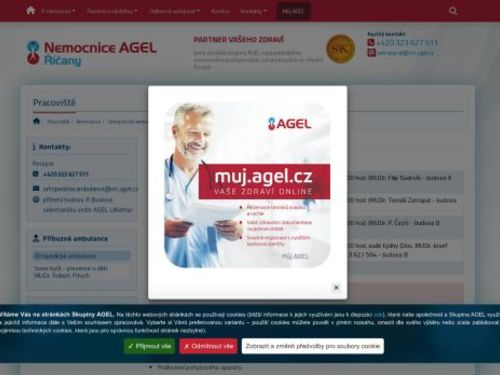 Ortopedická ambulance - Nemocnice Říčany