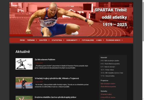 Zobrazit webové stránky Spartak Třebíč