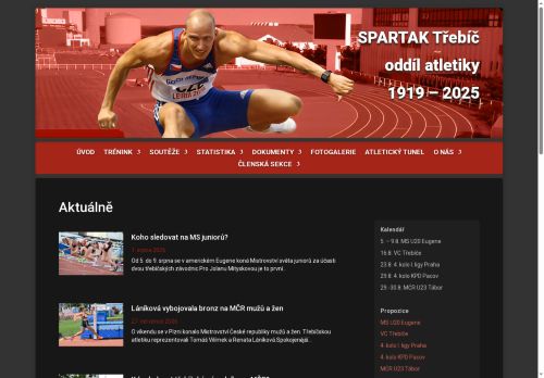 Zobrazit webové stránky Spartak Třebíč