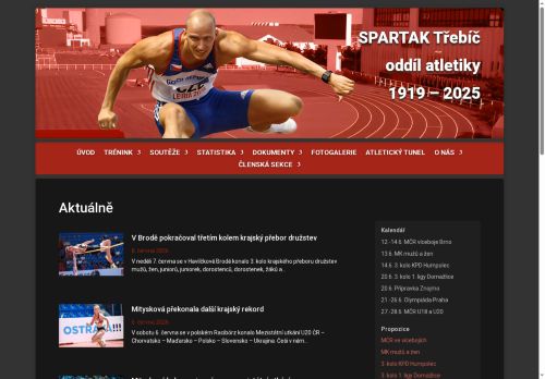 Zobrazit webové stránky Spartak Třebíč