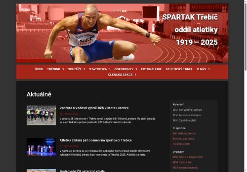 Zobrazit webové stránky Spartak Třebíč
