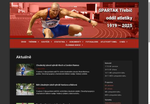 Zobrazit webové stránky Spartak Třebíč