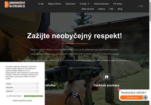 Webové stránky SPORTLOV s.r.o., Dačice