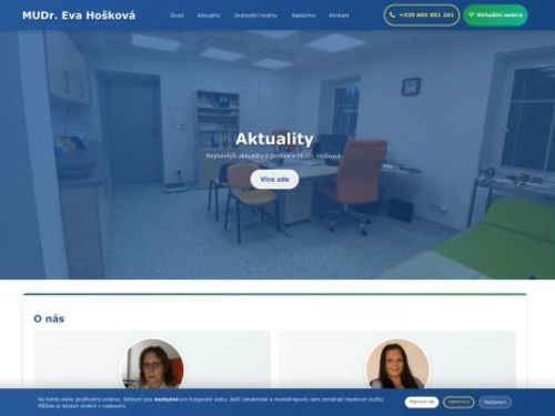 Praktický lékař pro dospělé - MUDr. Eva Hošková