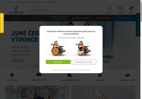 2P SERVIS s.r.o. nabízí práci na pozici POMOCNÝ PRACOVNÍK V ODĚVNÍ VÝROBĚ (M/Ž) v obci Horažďovice