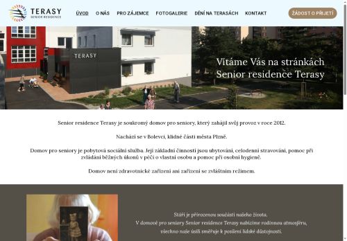 Senior residence Terasy z.ú. nabízí práci na pozici Uklízeč/ka v obci Plzeň