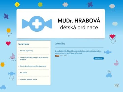 Praktický lékař pro děti a dorost - MUDr. Michaela Hrabová