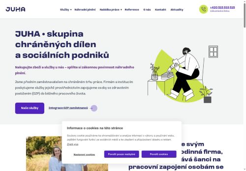 JUHA s.r.o. nabízí práci na pozici pomocný/á manipulační dělník/ce v obci Vyškov