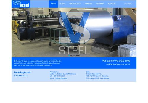 VS steel s.r.o. nabízí práci na pozici CNC obraběč v obci Lhotky