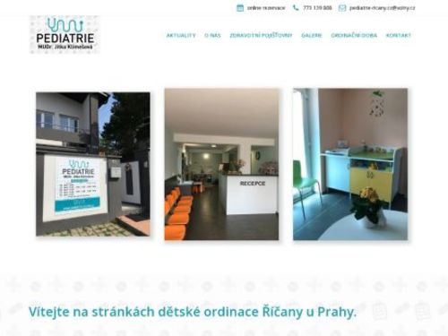 Praktický lékař pro děti a dorost - MUDr. Jitka Klimešová