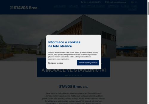 STAVOS Brno, a.s. nabízí práci na pozici Pomocní stavební dělníci v obci Brno