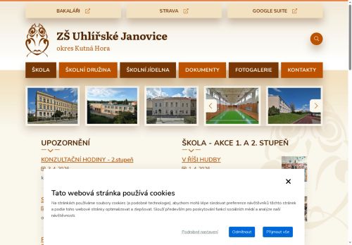 Základní škola Uhlířské Janovice, okres Kutná Hora nabízí práci na pozici Učitel/ka D, OV, NJ v obci Uhlířské Janovice